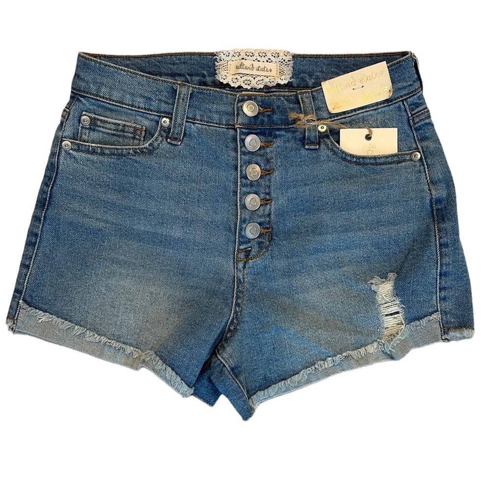 Altar’d State High Rise Jean Shorts Size 26 NWT